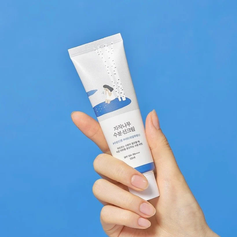 Birch Juice Moisturizing Sun Cream  Round Lab