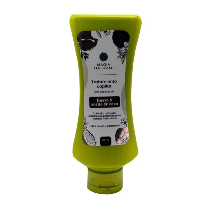 TRATAMIENTO DE HUEVO Y ACEITE DE COCO VIAJERO 100ml