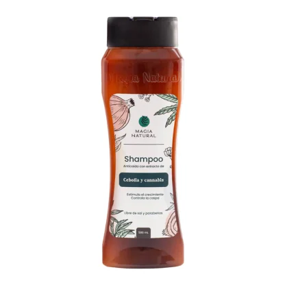 SHAMPOO ANTICAÍDA CON CEBOLLA Y CANNABIS