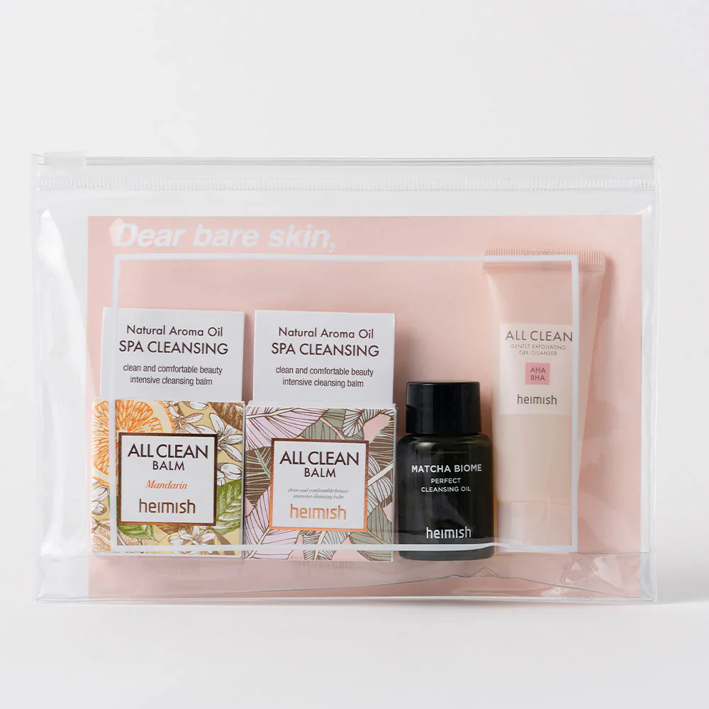 Dear Bare Skin Cleansing Kit Mini Heimish