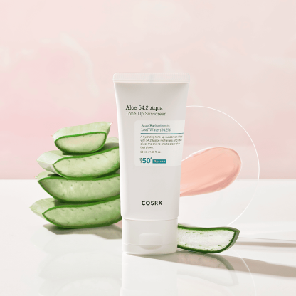 Aloe 54.2 Aqua Tone-Up Sunscreen 50ml Cosrx