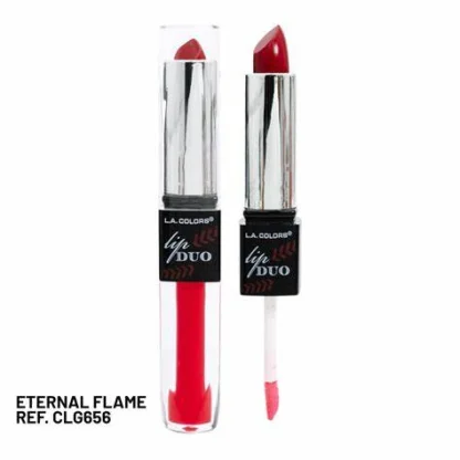LIP DUO LABIAL Y BRILLO L.A COLORS