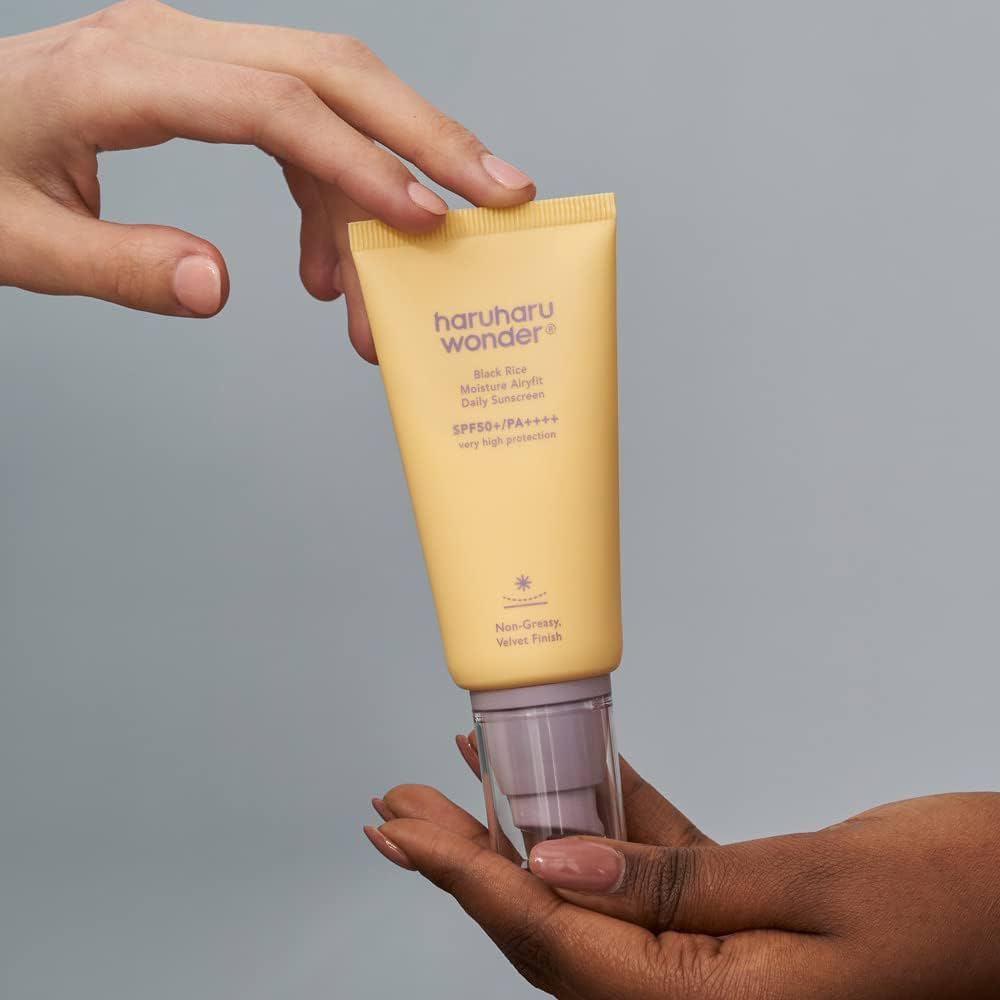 Black Rice Moisture Airyfit Daily Sunscreen SPF50+ PA++++ Haruharu Wonder