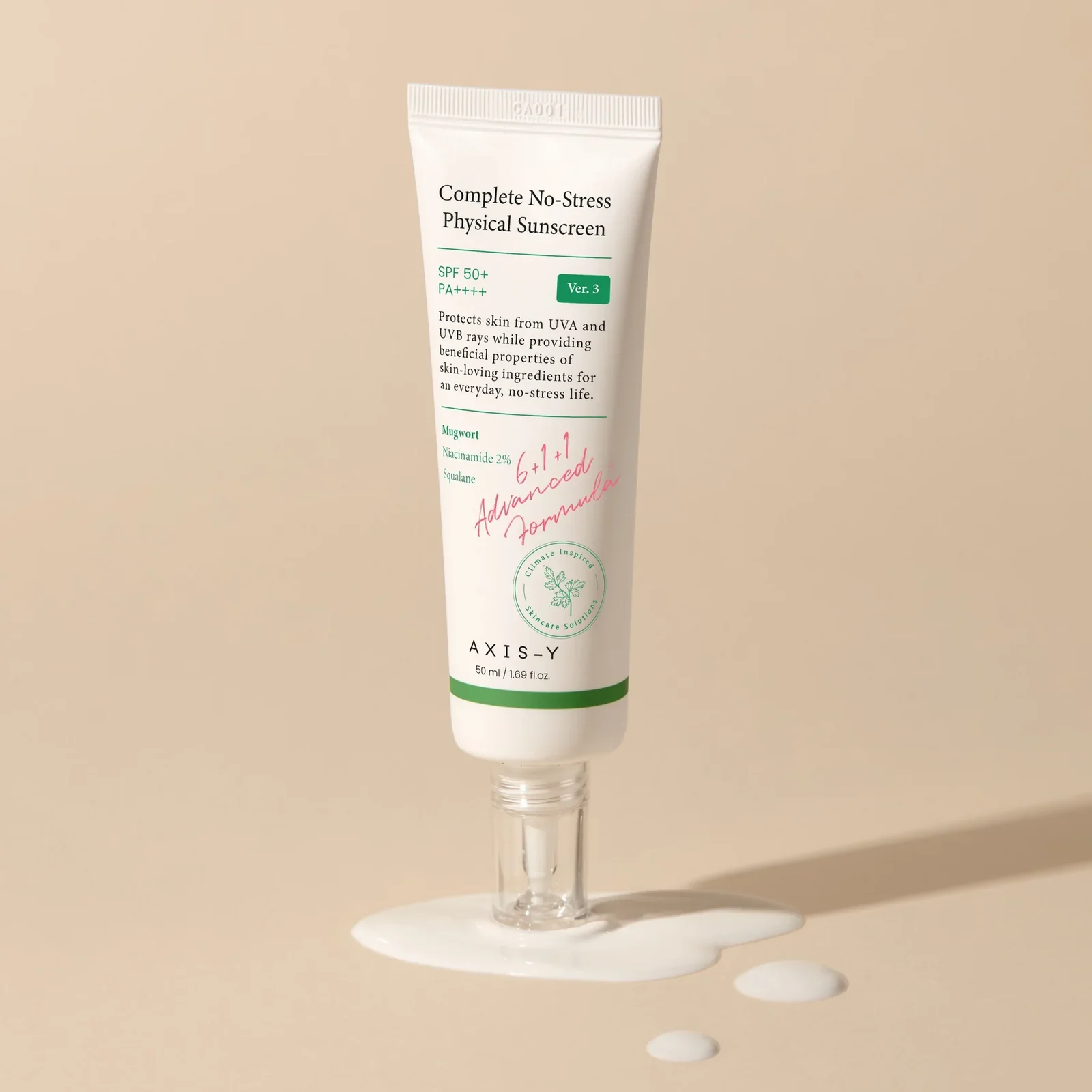 Complete No-Stress Physical Sunscreen SPF 50+ PA ++++ AXIS-Y