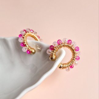 EARCUFF MOSTACILLA ROSA