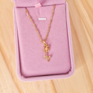 CADENA TULIPAN - rosa