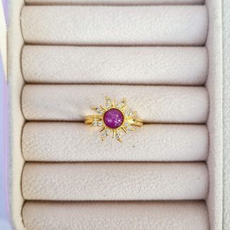 ANILLO SOL MORADO