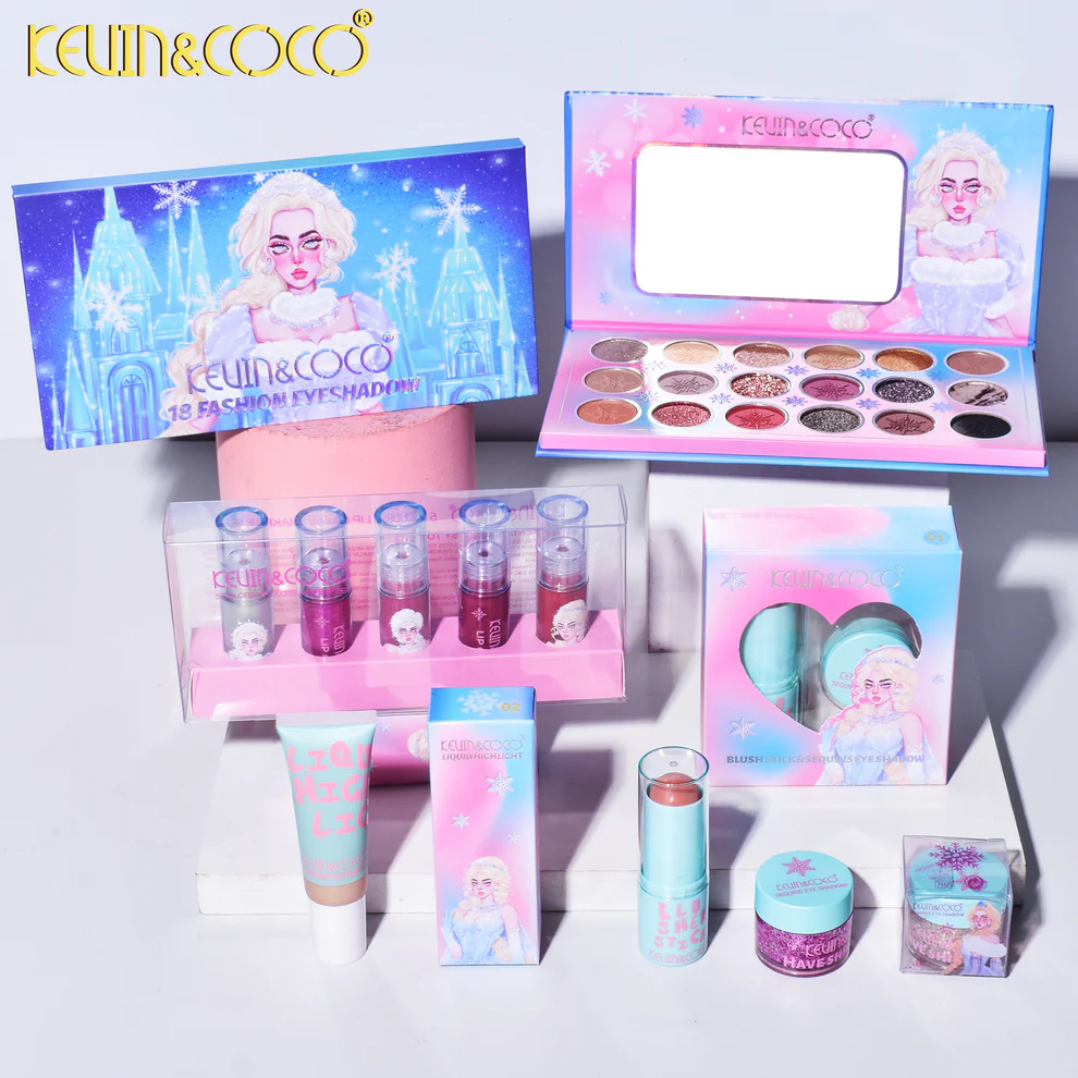 Kit Maquillaje Nieve Kevin & Coco