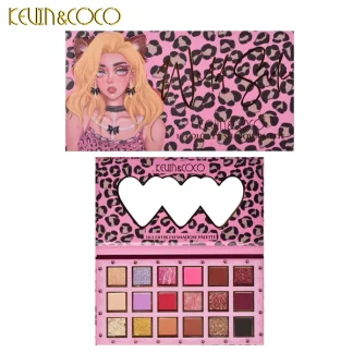 Paleta de Sombras 18 Colores Kevin&Coco