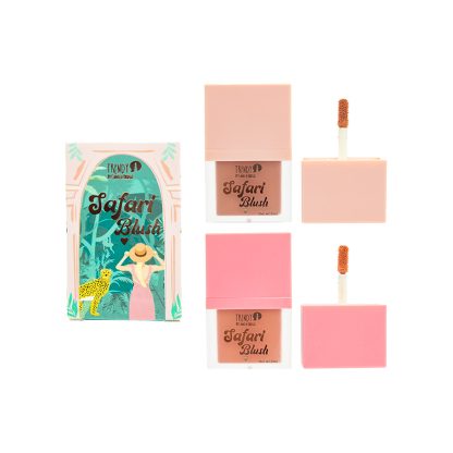 Kit Dúo Rubor Líquido Safari Blush Trendy